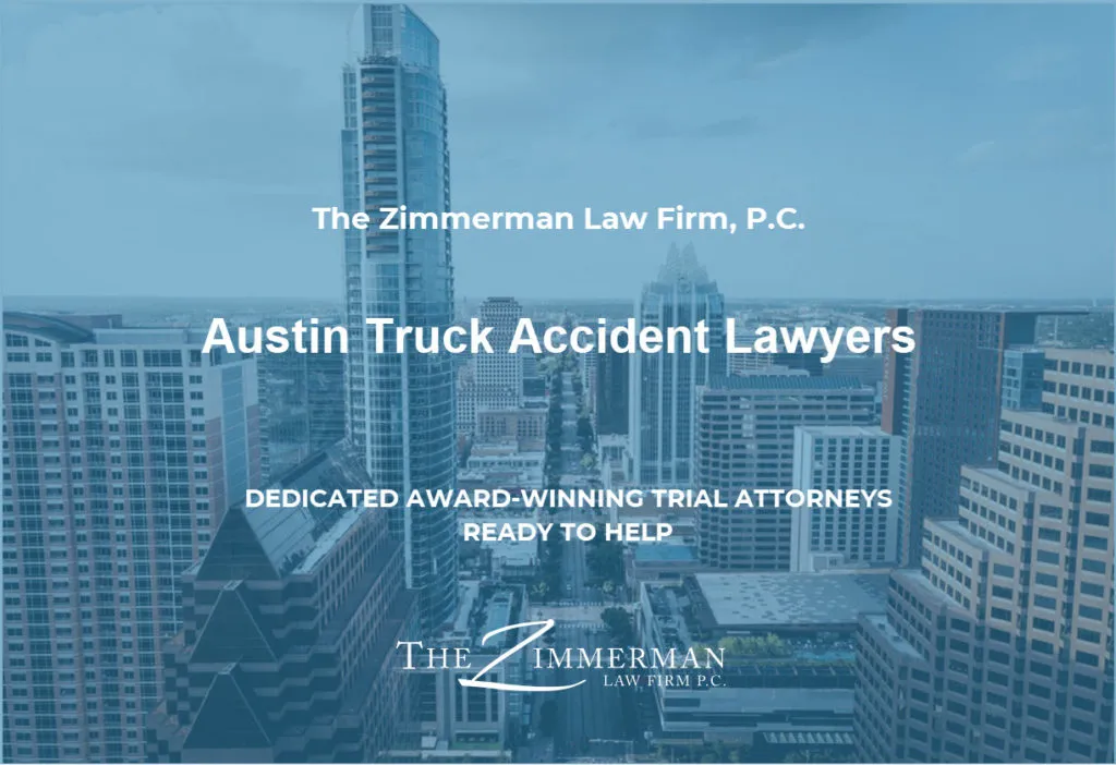 austin abogados de accidentes de camiones