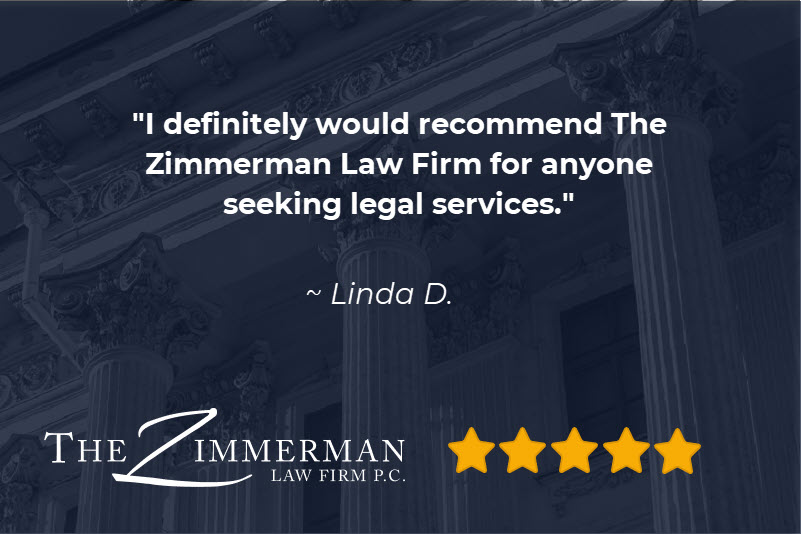 The Zimmerman Law Firm testimonial