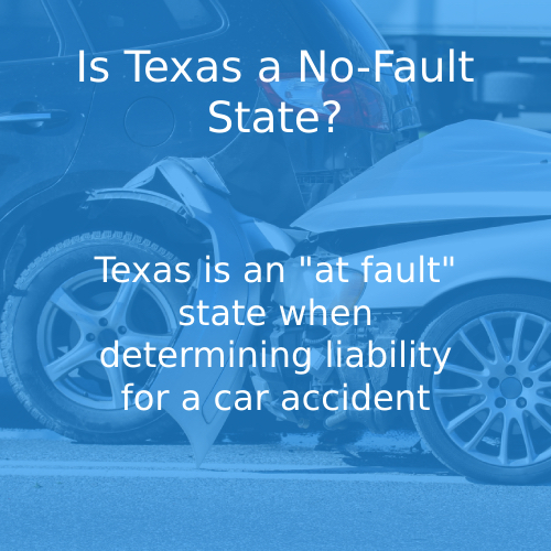 is texas a no fault state