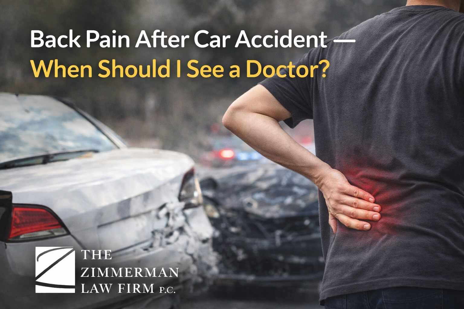 Back Pain After Car Accident — When Should I See a Doctor? - The ...